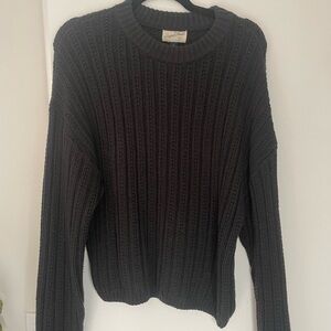 Universal Thread Black Crew Neck Sweater